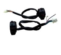 Interruptor Motocicleta Barra Mango Motocicleta 22mm Interruptores Control Izquierdo Derecho Bocina Faro Señal Giro Arranque Eléctrico Para XL XR 250 400 600 ZJ