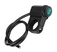 Keenso 12 V impermeable motocicleta manillar interruptor interruptor interruptor 22 mm universal interruptor interruptor de parada manillar faro interruptor