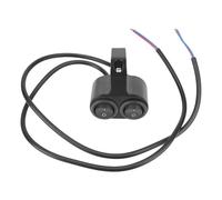 Interruptor Motocicleta Interruptor de faro 12 V para manillar motocicleta, control doble botón, 7/8 pulg., 22 mm, intermitente y altavoz