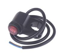 Interruptor Motocicleta Interruptor de faro manillar motocicleta aleación aluminio, interruptor tres posiciones, 12 V, antiniebla, retro 22 mm y 7/8 pulgadas