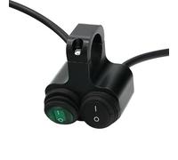 Interruptor Motocicleta Interruptor De Manillar Motocicleta, 2 Botones Control, Interruptores Reajuste Barra 22mm Y 7/8 ", Indicador Encendido/apagado