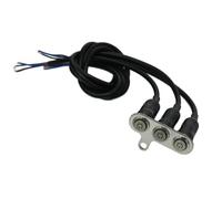 Interruptor Motocicleta Interruptor Led Para Motocicleta Manillar Encendido Apagado Interruptores Montaje Ajustables Botón DC12V Reemplazo Luz Antiniebla Universal