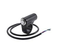 Interruptor Motocicleta Interruptor Manillar 22mm Pulsador Luz Encendido/apagado Con Indicador Universal Para Motocicleta Vehículo Eléctrico Bicicleta
