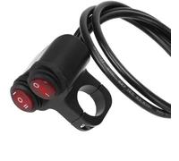 Interruptor Motocicleta Interruptor Manillar Universal 12V Para Motocicletas Accesorios Bicicleta Eléctrica Aleación Aluminio