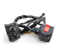 Interruptor Motocicleta Interruptores De Señal De Giro Para Motocicleta Control Universal De Manillar Bocina Faro Interruptor De Arranque Eléctrico Doble Acelerador 12V 7/8"