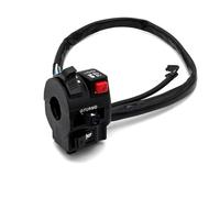 Interruptor Motocicleta Para Interruptor Arranque eléctrico Motocicleta Izquierda 22mm Bocina Indicador señales Giro botón luz muy Cercana Para ATV Quad Dirt Bike
