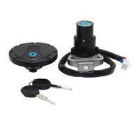 Interruptor Motocicleta para Kawasai para KMX125 200 KL250 para KLR250 KL650 para KLR650 27005-1103 Interruptor Encendido Casco Dirección Asiento Cerradura Tapa Bloqueo De Encendido