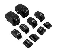 Interruptor Motocicleta Tapas Botones Interruptor Motocicleta Botón Control Manual Para Turismo Para Calle Para Electra Para Glide Para Flhtk Para Fltru 1996-2013