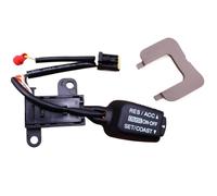 Interruptor Multi Volante Para Hyundai Para Elantra Para Tucson 2004-2009 Para Tiburon Para Coupé 2002-2008 Interruptor De Botón De Control De Crucero(Red)