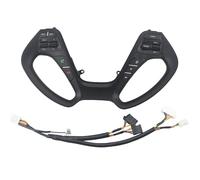 Interruptor Multifunción Control Volante Para Kia Para Rio 3 K3 K3S 2011-2017 Botón De Volante Multifunción Controlador Crisis Interruptores Coche No Calentados(Black Switch)