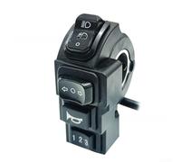 Interruptor multifunción para faro delantero para bocina, señal de giro, cableado de 9 pines para bicicleta eléctrica