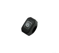 Interruptor multifunción para motocicleta y vehículo eléctrico con mecanismo de bloqueo automático para luz de paso de faros (blanco)