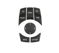 Interruptor multifunción para Volante de Coche Botón Control Multimedia Para Consola Interior Coche CIC I-drive Para X1 E84 Para X5 Para X6 E70 E71 E81/82/90/91/60/61(CD N Nav. Set)