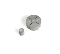 Interruptor multifunción para Volante de Coche Botones Control Interruptor Volante Coche Multifunción Para Benz CE Para GLK Clase 2048210351 Para W204 W212(Right Gray)