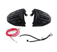 Interruptor multifunción para Volante de Coche/Compatible con KIA K2 Rio IKSLAIN August X-Line Luxe Red Line, botón de Control de Crucero, Botones Multimedia de Audio y Bluetooth (Cable K2 C)
