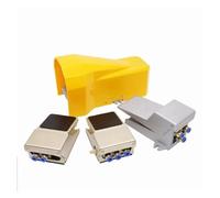 Interruptor neumático pedal Interruptor de pedal neumático industrial: Válvula control aire 4F210-08 08L, interruptor FV420 y cilindro FV320(4F210-08L,With-6mm-Fitting)