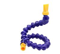 Interruptor neumático pedal Tubo de refrigeración rosca macho G1/4 3/8 1/2 '', manguera tubo refrigerante aceite agua Flexible plástico con boquilla for torno fresado CNC(Flat head-G1l2,Length 500mm)
