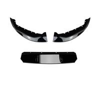 Interruptor palanca direccionales Para 5 Series G30 G31 525i Para M-Tech Para M For Sport 2021-2023 Kit De Alerón Divisor Labios Parachoques Delantero(Glossy Black)