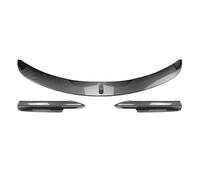 Interruptor palanca direccionales Para E90 E91 335i 335d 330d 330i 325i Para Tech 2005-2008 Labio Divisor De Parachoques Delantero De Coche(Carbon Look)