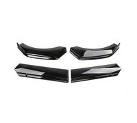 Interruptor palanca direccionales Para Edge Sport St Coche Parachoques Delantero Barbilla Labio Alerones Cuerpo Kits Divisor Falda Difusor(Gloss Black)