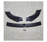 Interruptor palanca direccionales Para Tesla Para Modelo Y 2020-2024 Parachoques Delantero Inferior Alerón Kit De Carrocería Coche Protector Difusor(Carbon Look)