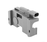 Interruptor para bloqueo Capó Izquierdo 2048704458 Gris Plástico | Compatible para mercedes C E Class, OEM 2048704458, detección precisa estado capó, seguridad tablero(Grey)