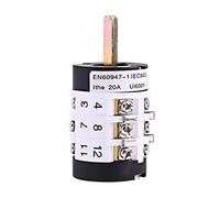 Interruptor para cambiador de llantas, 220V/380V 20A Cambiador de llantas de automóvil Motor de máquina de metal Herramienta de interruptor de marcha atrás hacia adelante, Interruptor de cambio de máq