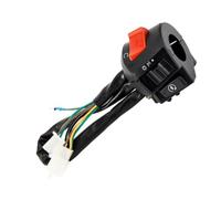 Interruptor Para Moto Manillar Eléctrico 1 Par, 7/8 Pulgadas, Para Faro De Señal De Giro, Bocina Universal Izquierda Y Derecha, Arranque Eléctrico Interruptor manillar moto(Right)