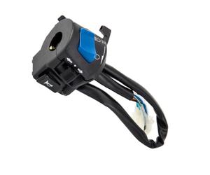 Interruptor Para Moto Manillar Eléctrico 1 Par, 7/8 Pulgadas, Para Faro De Señal De Giro, Bocina Universal Izquierda Y Derecha, Arranque Eléctrico Interruptor manillar moto(Left)