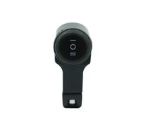 Interruptor para Motocicleta de Aleación de Aluminio, Manillar 22 MM | Resistente al Agua, Montaje Sencillo, Encendido y Apagado, para Faro y Luz de Emergencia en Moto