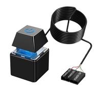 Interruptor para Ordenador de Sobremesa, Botón de Encendido para PC Interruptor para Ordenador, Interruptor de Encendido Y Apagado, Interruptor de Alimentación para PC (2 M)