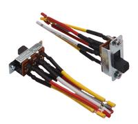 Interruptor para ventilador de techo, 2 unidades, 6A 125V 3A 250V, interruptor direccional de palanca de 6 pines con rotación inversa para electrodomésticos.