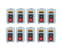 Interruptor pequeño mini pulsador TBSN - 315 3 fases 380V 15A 10 unidades - Alta durabilidad y seguridad para control de motores y automatización industrial