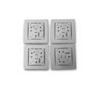 Interruptor persiana Meross Matter WLAN Smart 4 piezas Apple HomeKit Alexa Go...