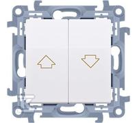 Interruptor persianas blanco SIMON10 CZW1.01/11