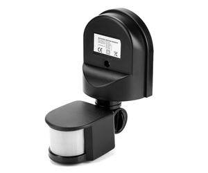 Interruptor por Detección de Movimiento, Sensor de Movimiento, Detector de Movimiento AC 110V-240V (Black)