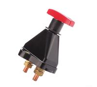- Interruptor principal de 600 A con contactos de cobre y protección IP66 para coche y barco, interruptor de separación ignífugo de acero SPCC con conexión de latón