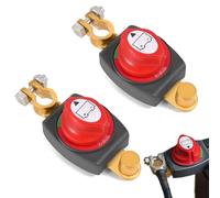 Interruptor principal de batería, interruptor de separación de batería de coche, impermeable, interruptor de batería de coche, 12 V-48 V, para coche, moto, barco, caravana, yate, autobús, barco