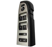 Interruptor principal de ventana de 2010-2013, para bloquear y ajustar espejos, para Chevrolet para Silverado (negro)