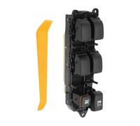 Interruptor principal del elevalunas delantero izquierdo para Lexus ES300 2002-2003 ES330 2004-2006 sustituye a 8404033030 DWS2204 1S12220 SW9294 8404033031 negro ABS plástico directo interruptor de
