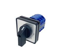Interruptor principal trifásico LW26-20A, transferencia manual, componentes electrónicos, selector giratorio de 0 a 3 posiciones
