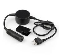 Interruptor PTT Táctico TCI - Botón De Pulsar para Hablar con Clip Extraíble E Interruptor Redondo para Auriculares CS Y Tácticos De Exterior (Negro, ABS)(For Midland)