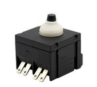 Interruptor pulsador a prueba de polvo HY28-72, interruptores portátiles for herramientas eléctricas for pulidora de esquinas, 127/250 V, 12/8 A(2Pieces)