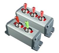 Interruptor pulsador de 12 mm, 3 y 2 posiciones, caja de montaje, palanca de palanca, 250 V, 15 A(1G,3 gears)