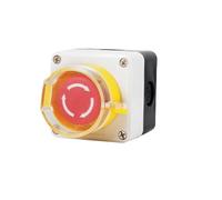 Interruptor pulsador de arranque de ascensor de 5 A, caja de control, parada de emergencia, IP65, resistente al agua, luz indicadora, 1 unidad(A)