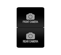 Interruptor pulsador de doble botón con luz LED, compatible con Toyota Prado, Landcruiser, RAV4, Hilux, GUN, HiAce, 4 Runner, Tundra, Suzuki Jimny.(CAMERA)