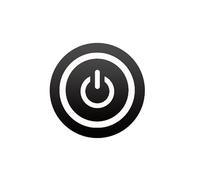 Interruptor pulsador de metal negro de 12/16/19/22 mm, con luz LED momentánea de encendido y apagado, for tomas de corriente de 5 V, 12 V y 24 V.(WHITE POWER LED,12MM_MOMENTARY_3-6V(5V))