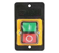 Interruptor Pulsador Industrial 220/380V 10A Enclavamiento para motor | Caja Sellada Metálica, Montaje en Panel, Corte Rápido, para Líneas y Talleres de Mantenimiento