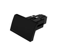 Interruptor pulsador LED azul de 12 V para tablero, repuesto compatible con modelos VW AMAROK 2010-2016 con conector de cableado.(BLANK(NO ICON))