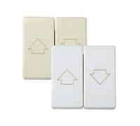 Interruptor Pulsador para Persianas con Tecla SIMON 27 Play 27396